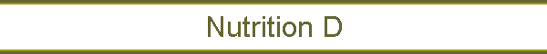 Nutrition D